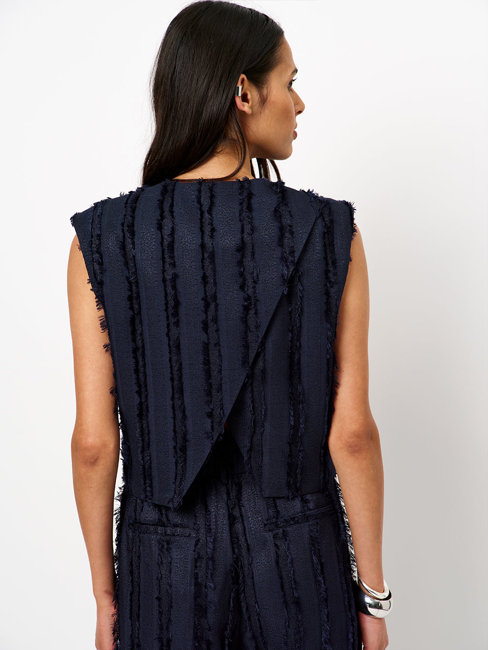 WAISTCOAT-*-UNI+APPLI-BLUE DARK (NAVY)