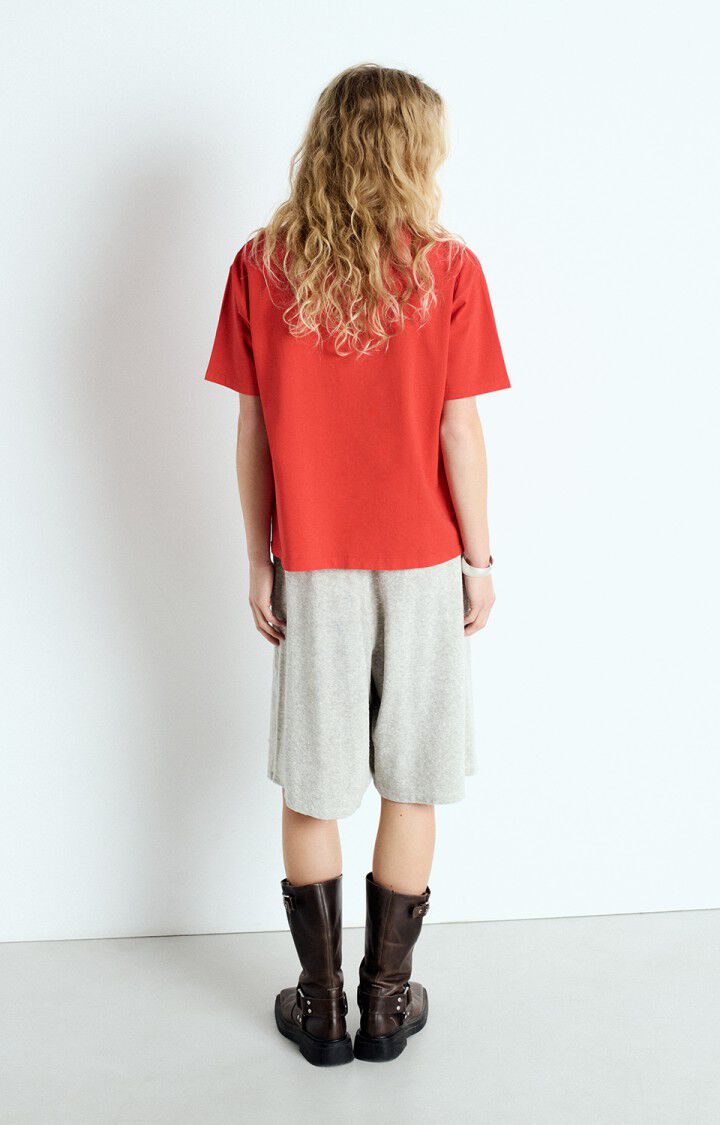T-SHIRT SS-ON-UNI-RED
