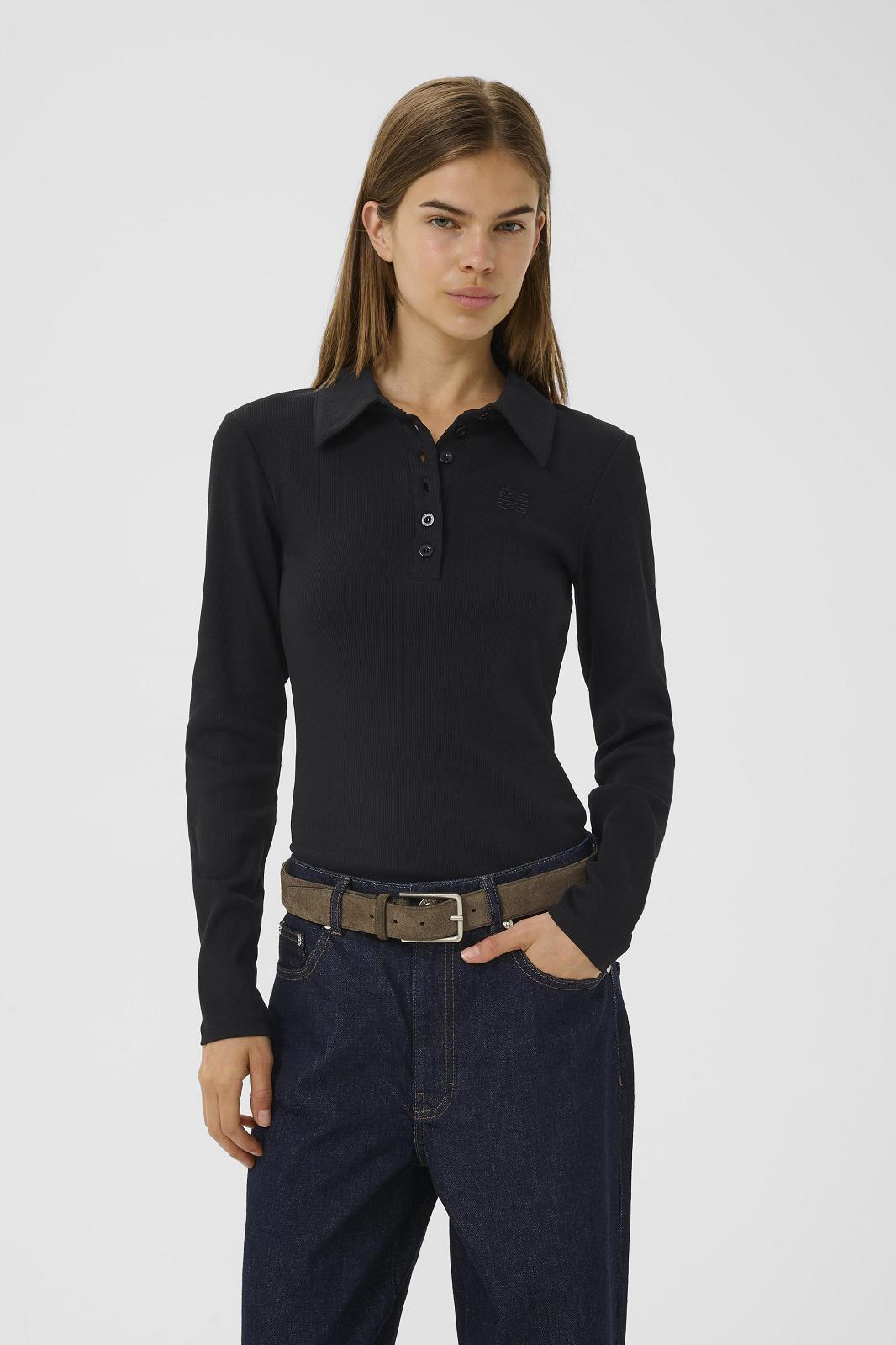 T-SHIRT LS-PN-UNI-BLACK