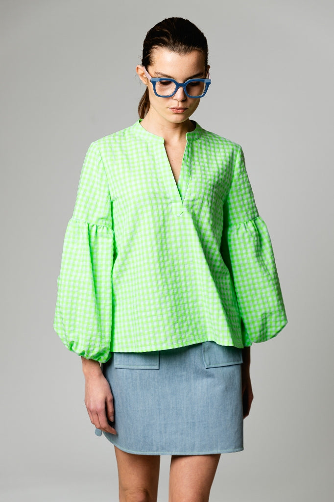 BLOES LM RUIT FLUO GROEN
