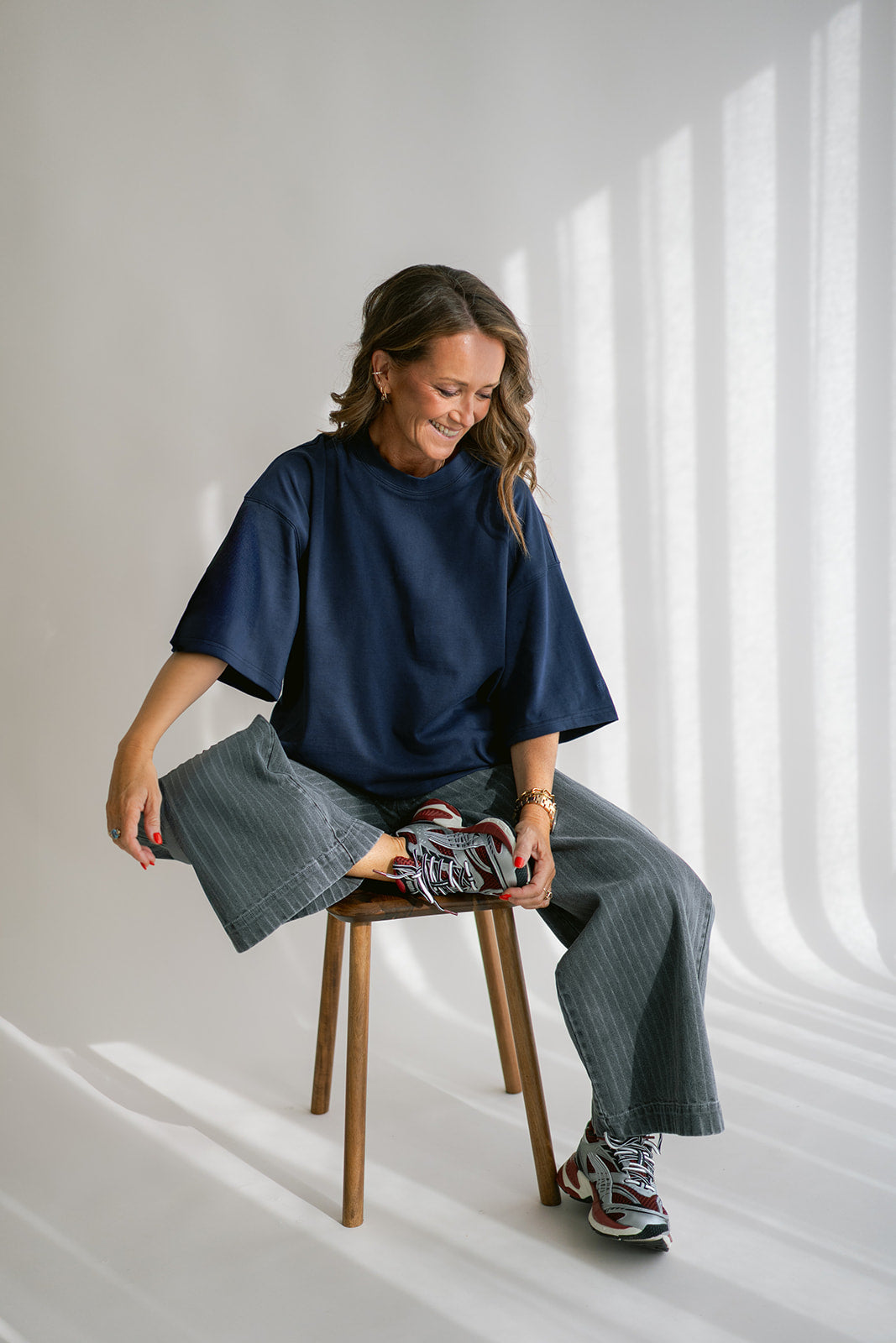 T-SHIRT KM UNI MARINE