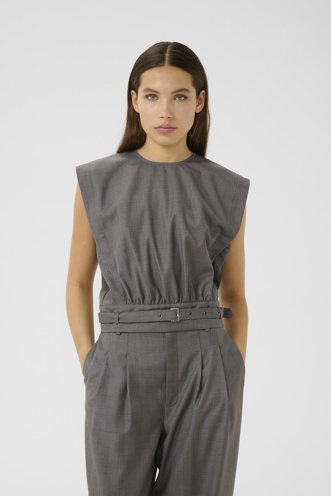 TOP DRESSED-*-UNI-GREY