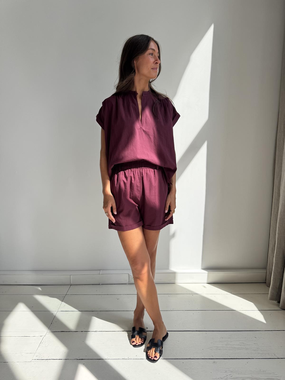 SHORTS BORDEAUX