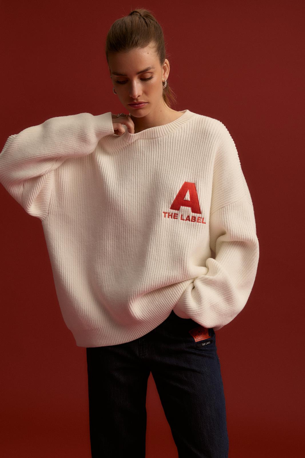 PULL LS-ON-UNI+APPLI-OFF-WHITE