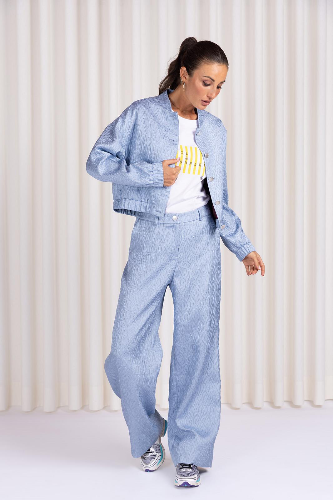 VEST UNI L BLAUW