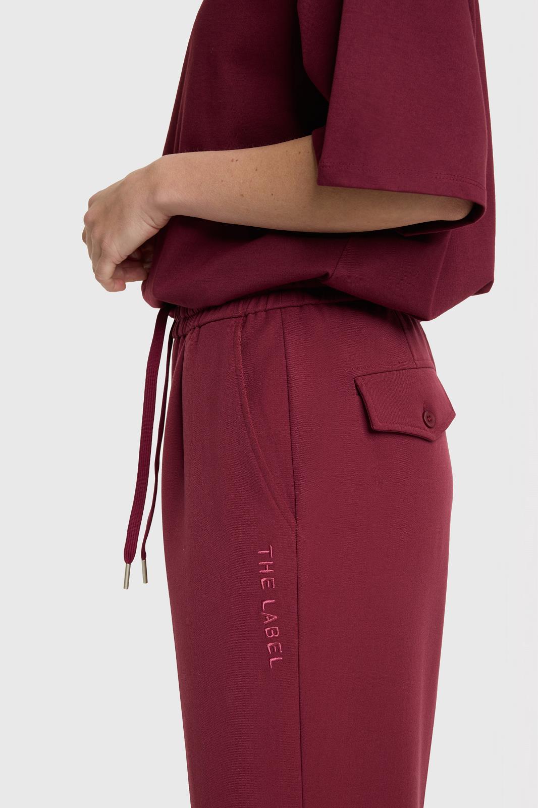 PANTS CASUAL L-*-UNI-AUBERGINE