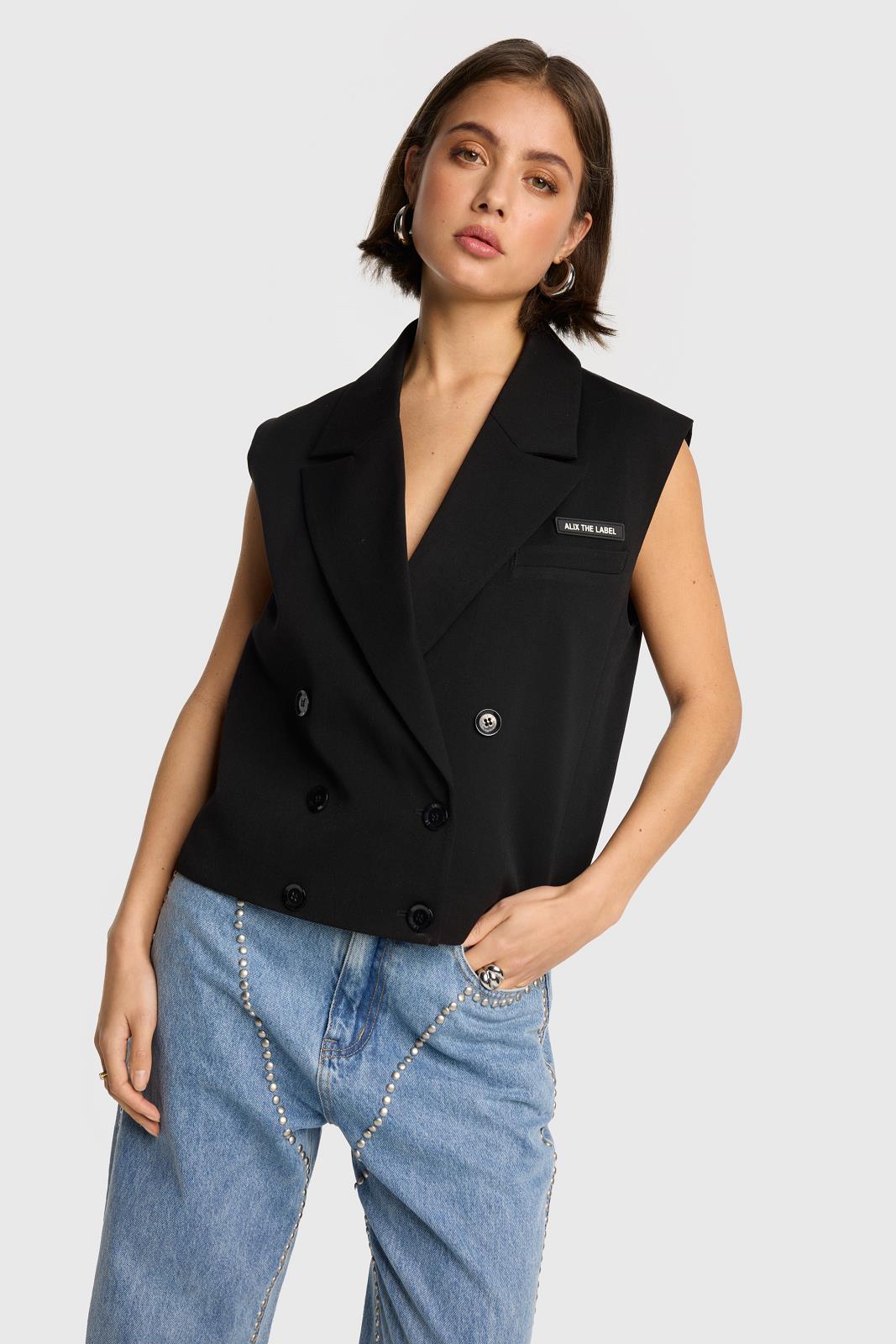 WAISTCOAT-*-UNI-BLACK