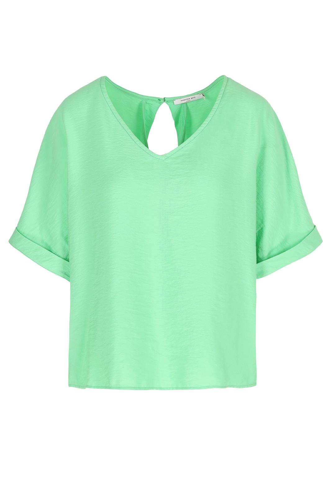 UNI BLOUSE WITH FOLD ON THE BACK spring