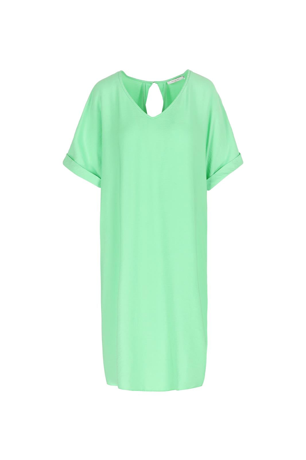 UNI DRESS WITH FOLD ON THE BACK spring-