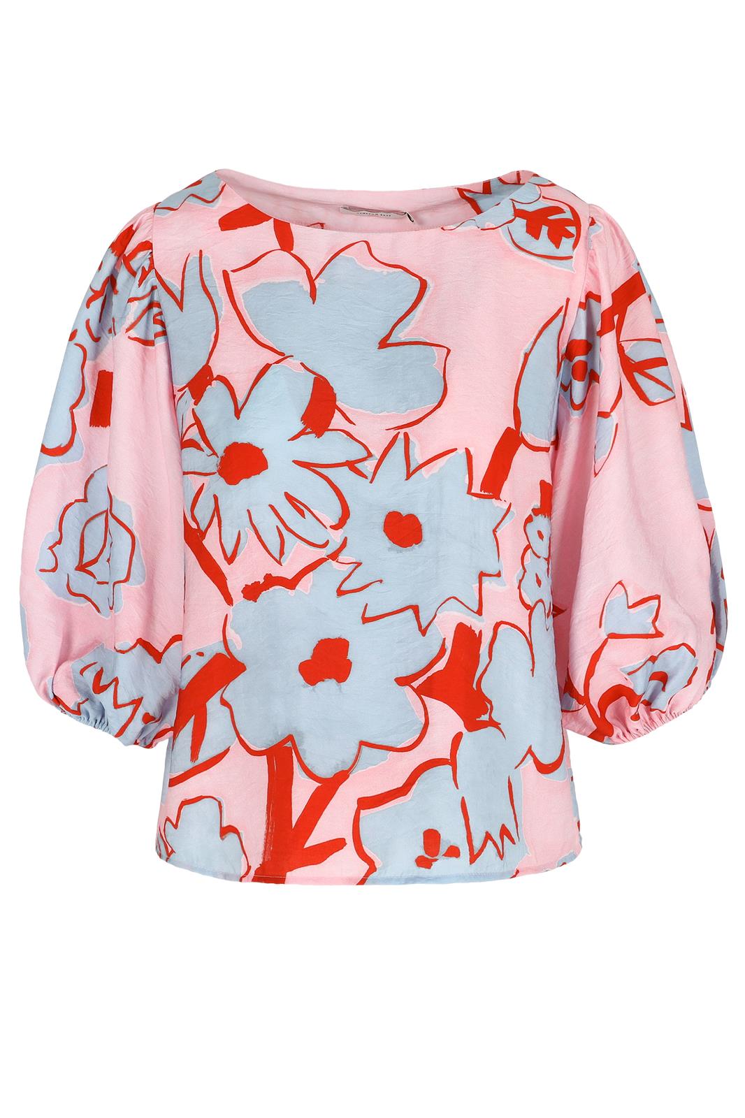 BIG SLEEVES BLOUSE FLOWER PRINT blossom