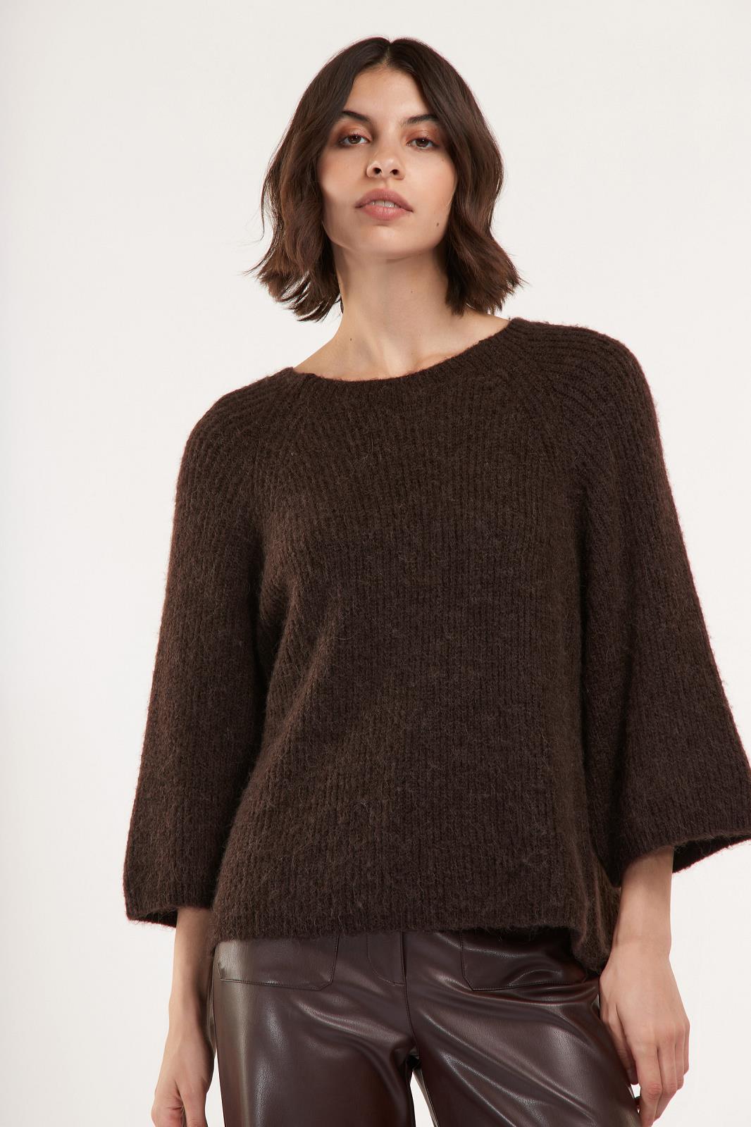 PULL 3/4S-ON-UNI-BROWN