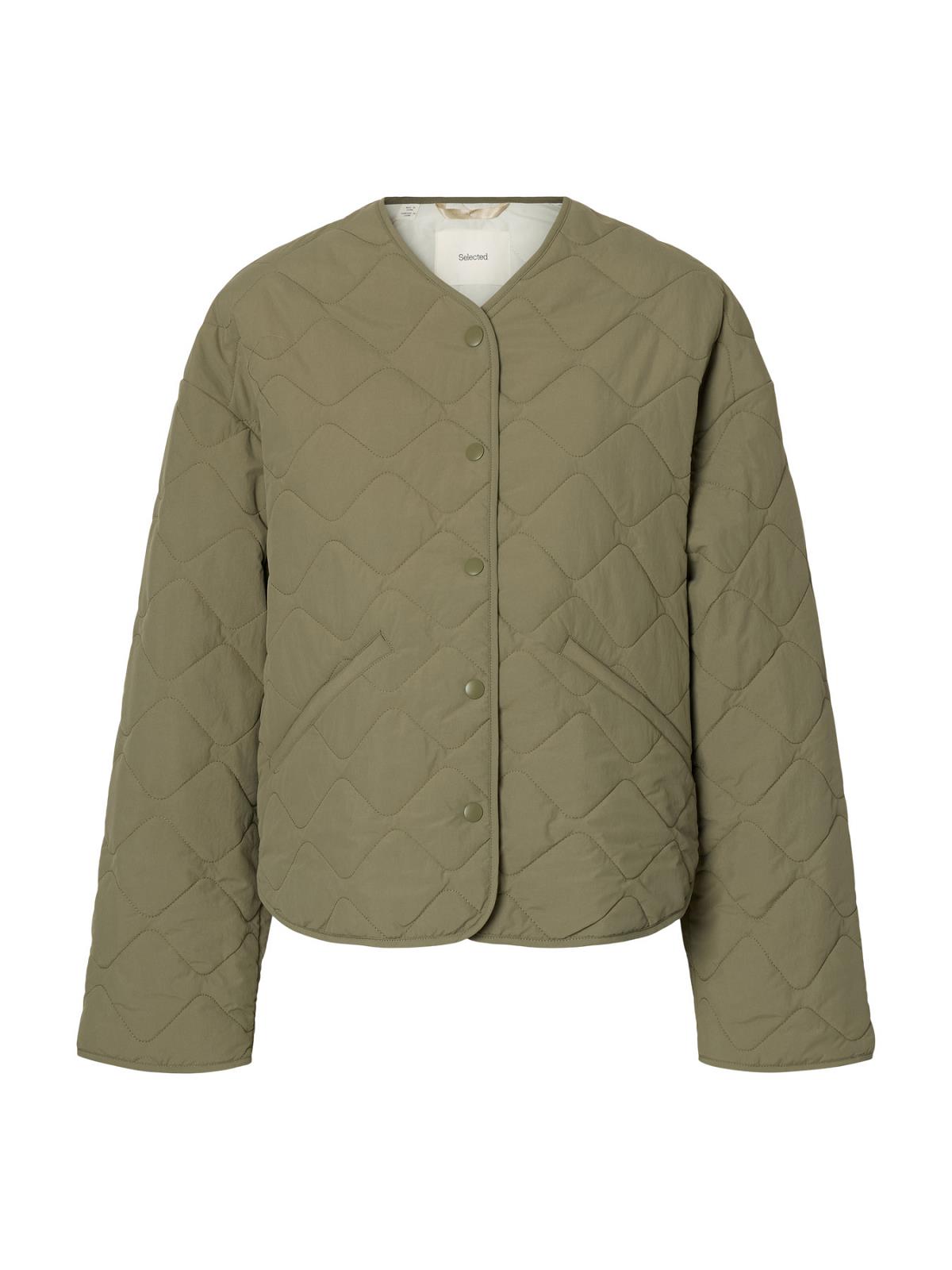 Quilted Jacket Green