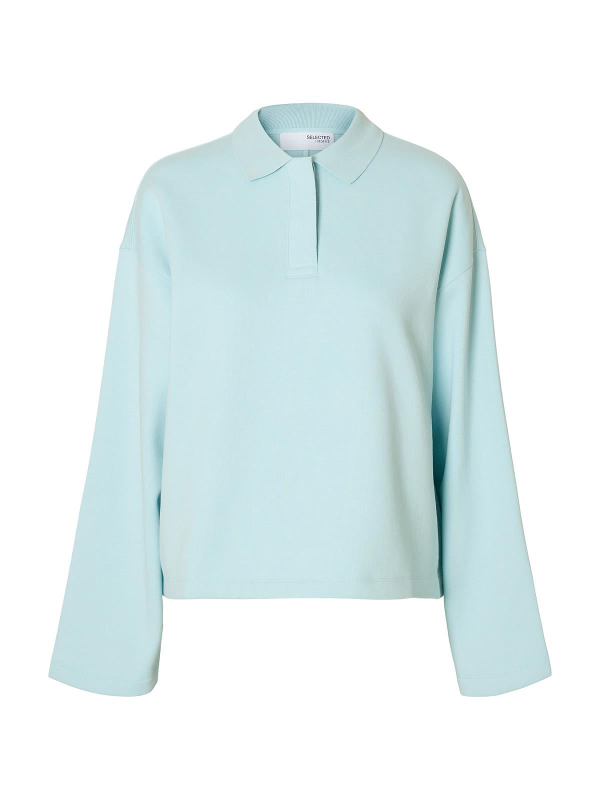 Sweatshirt Box Fit Blue