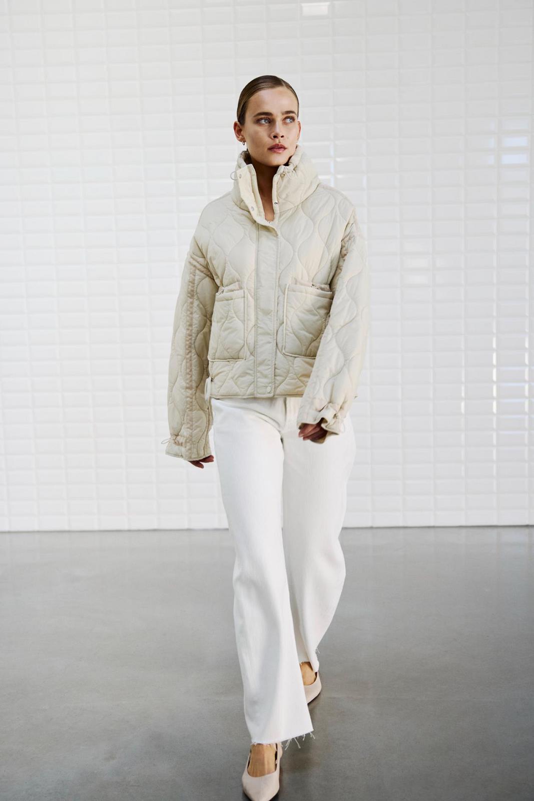 JAS KORT DOORSTIKT L BEIGE