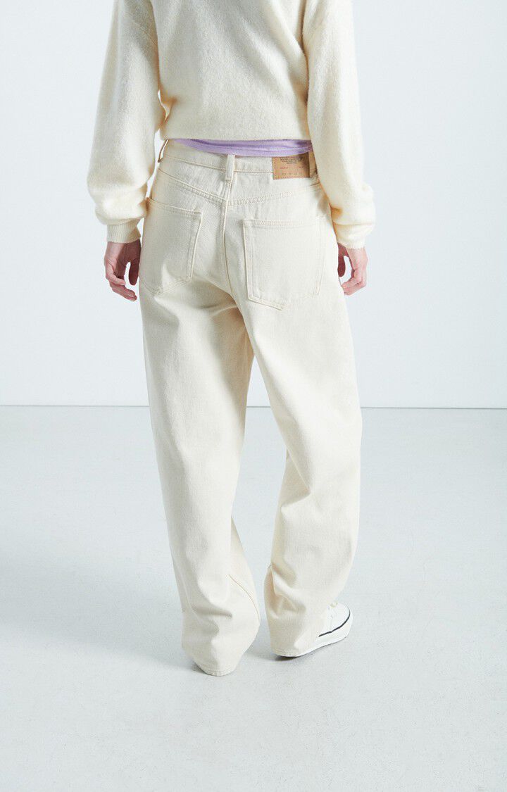 BROEK BALLOON DENIM ECRU