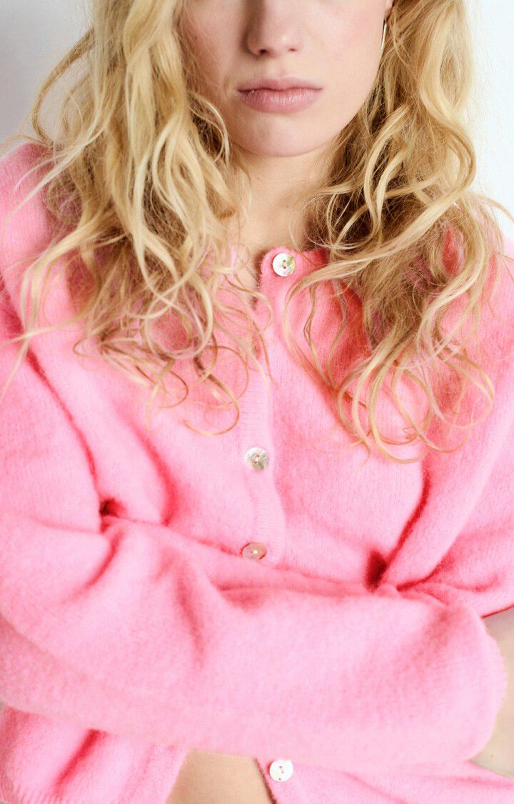 GILET RH LM UNI ROZE