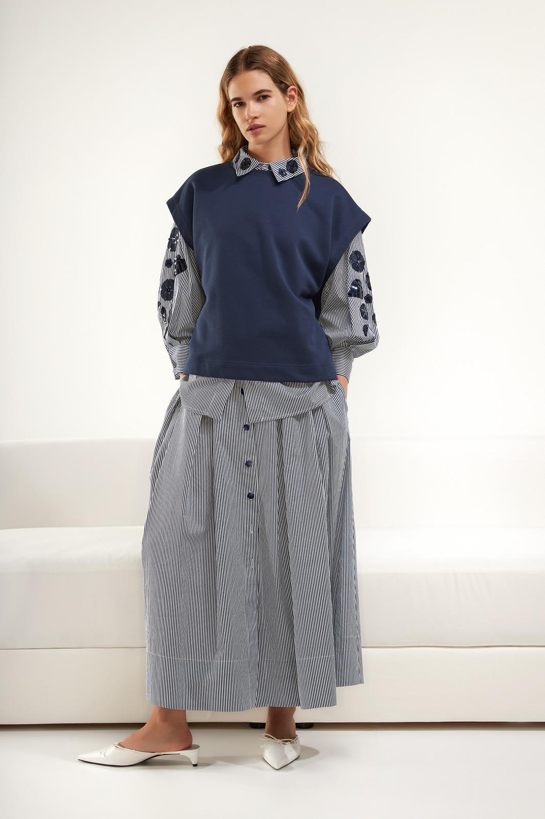 T-SHIRT ZM UNI BLAUW