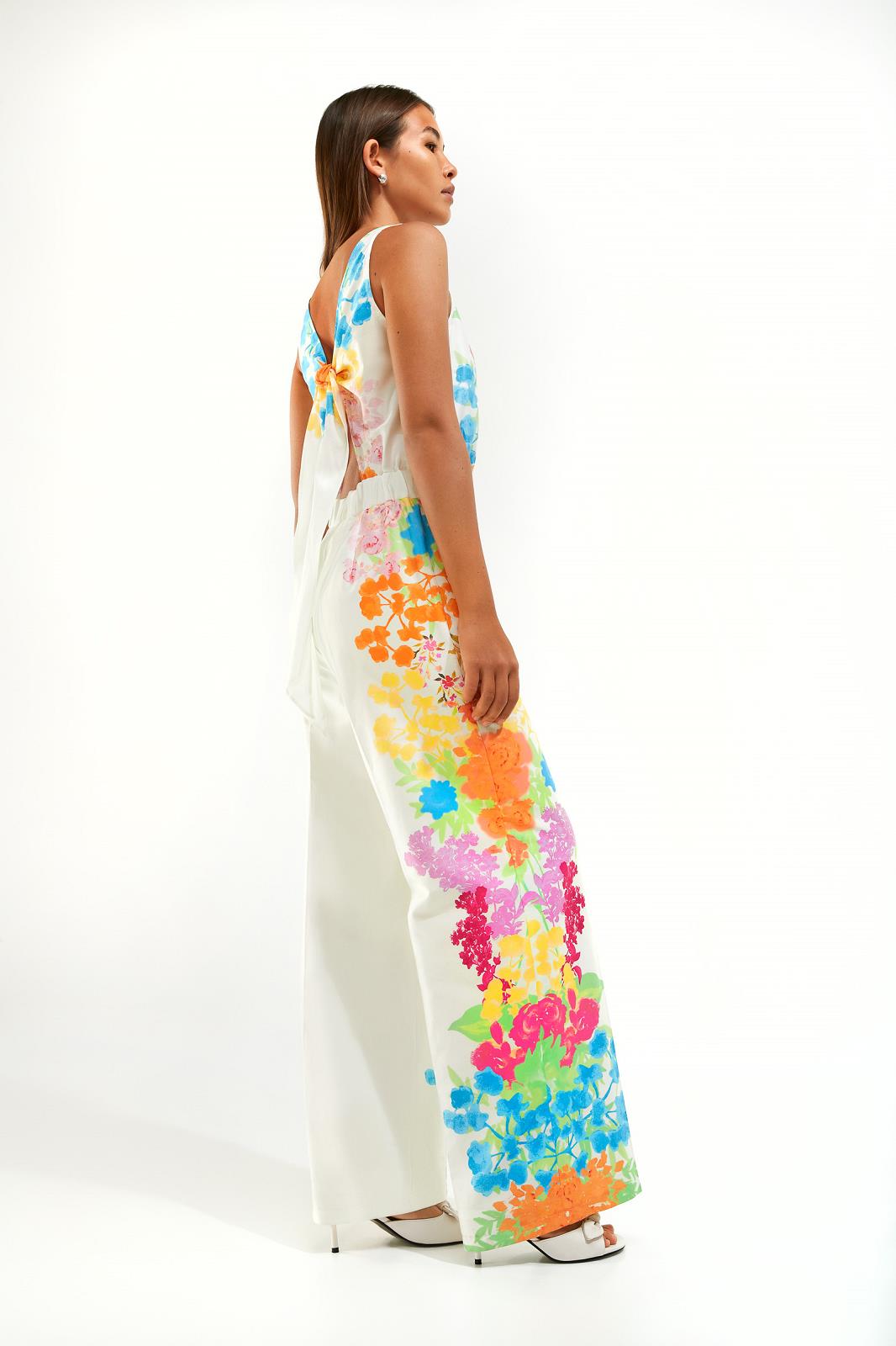 JUMPSUIT UNI + BLOEMEN