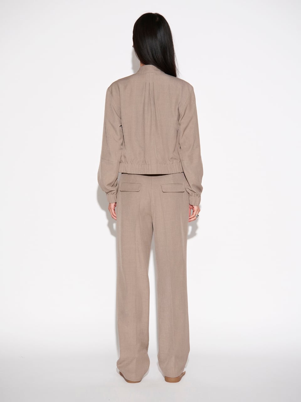 VEST UNI TAUPE