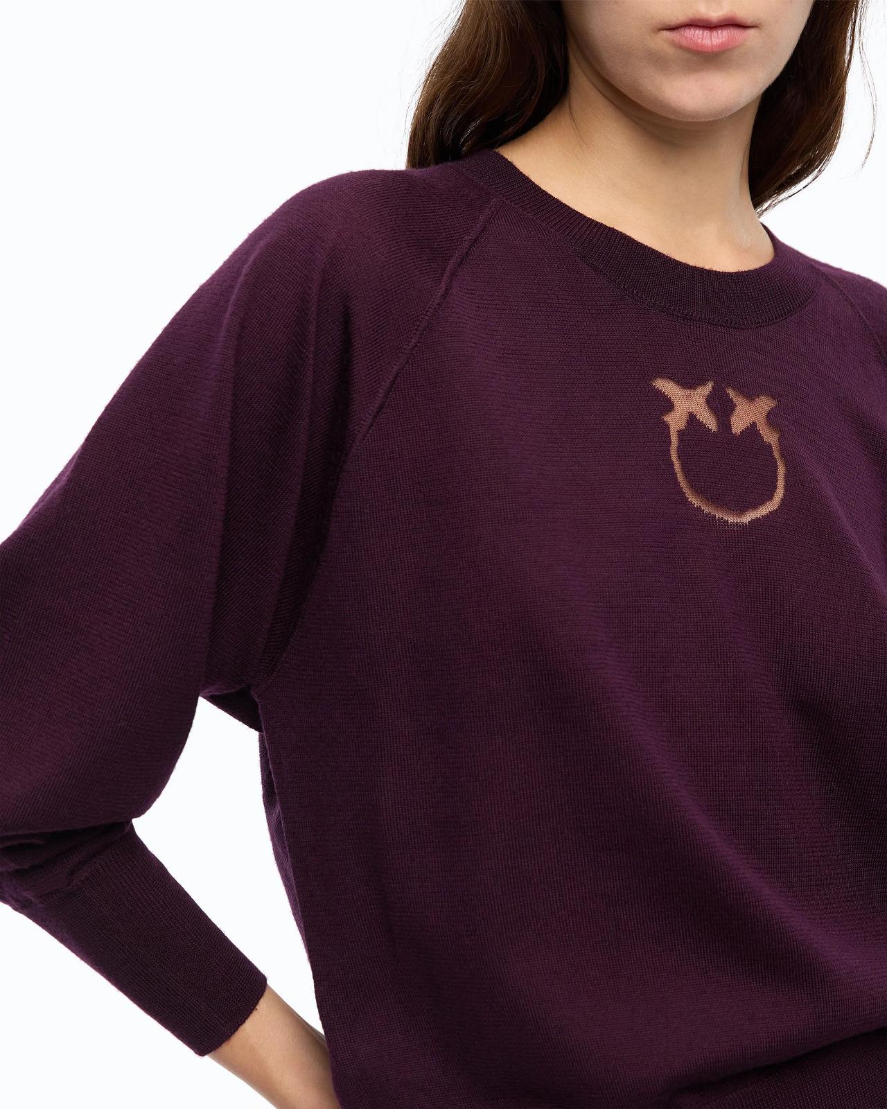 PULL LM UNI AUBERGINE
