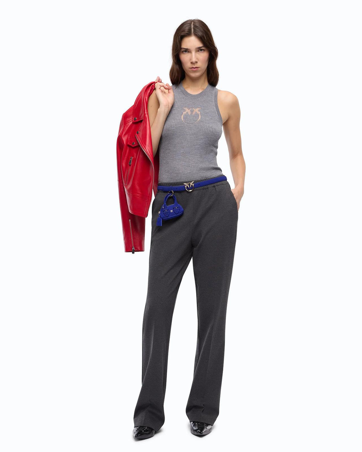 BROEK UNI ANTRACIET