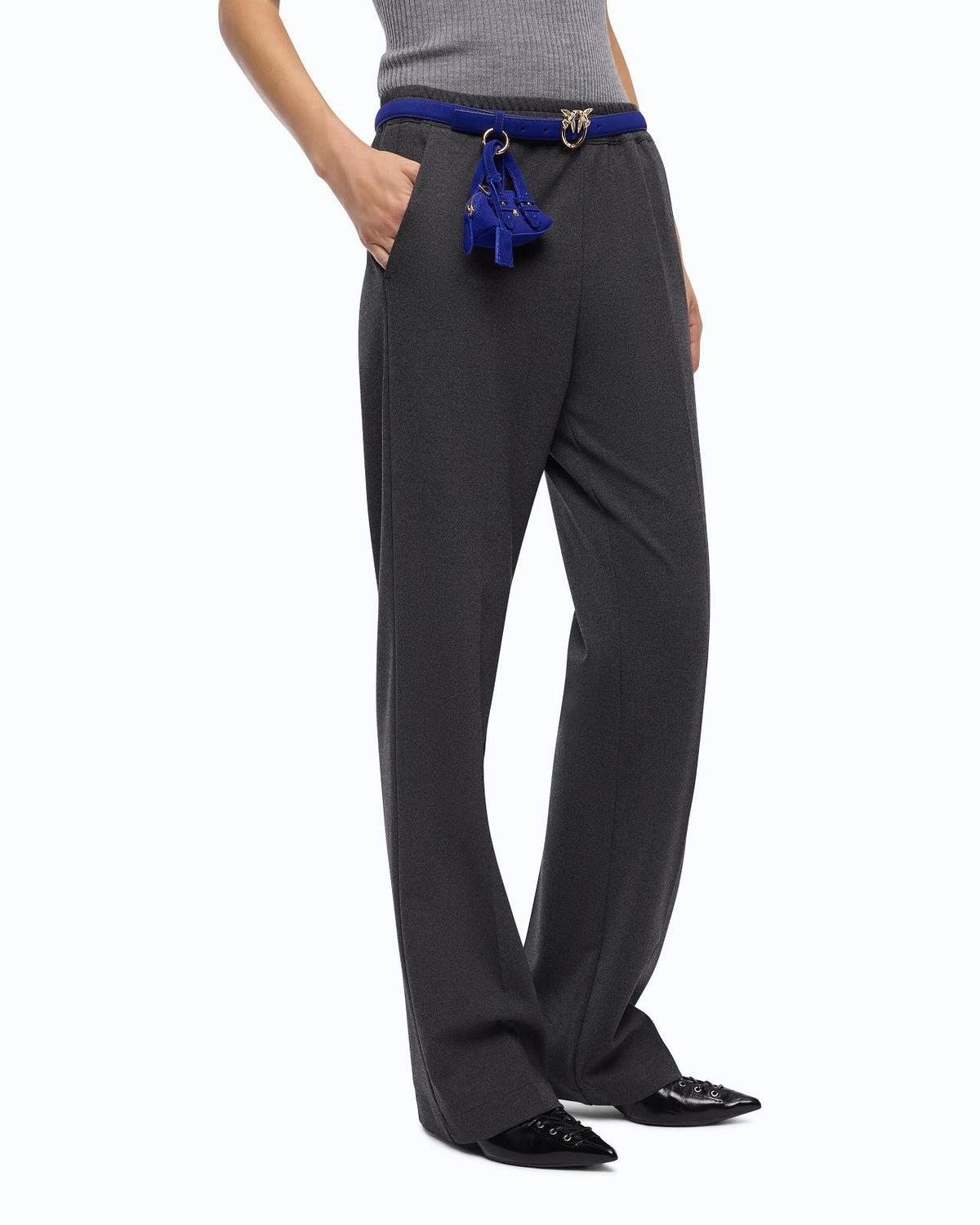 BROEK UNI ANTRACIET