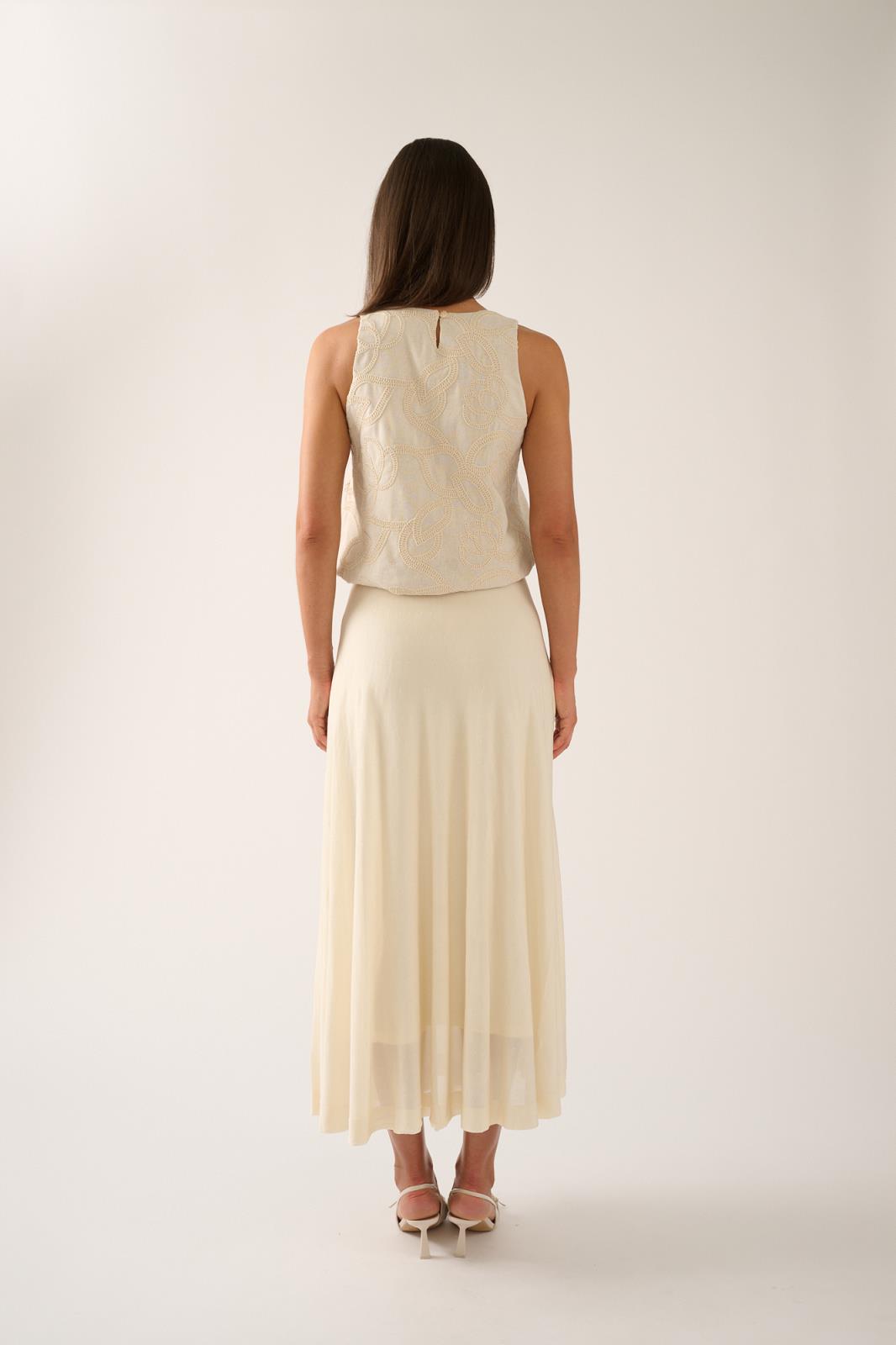 TOP BRODERIE BEIGE