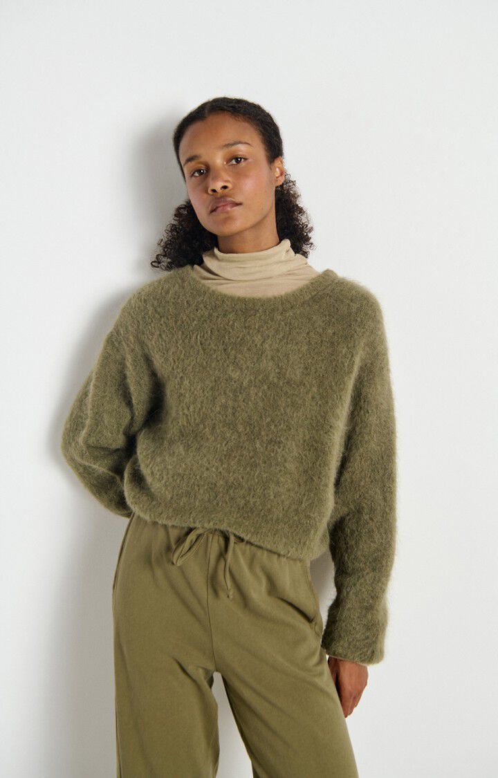 PULL LS-ON-UNI-KHAKI