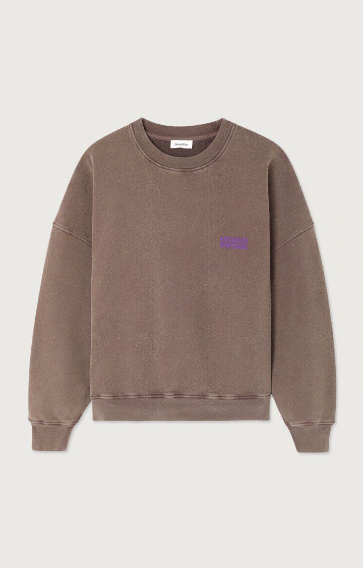 SWEATER LS-*-UNI-BROWN