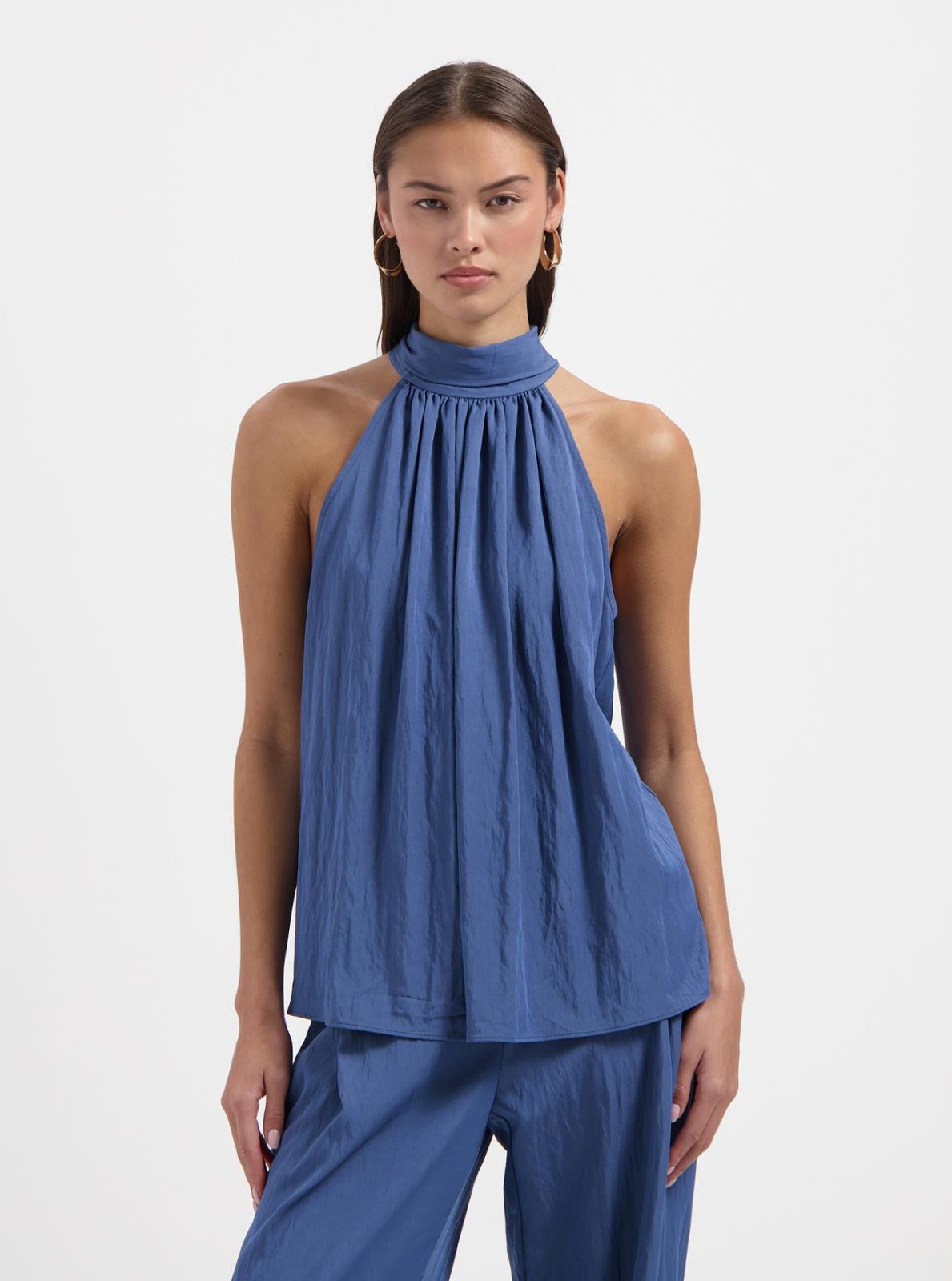 TOP UNI BLAUW