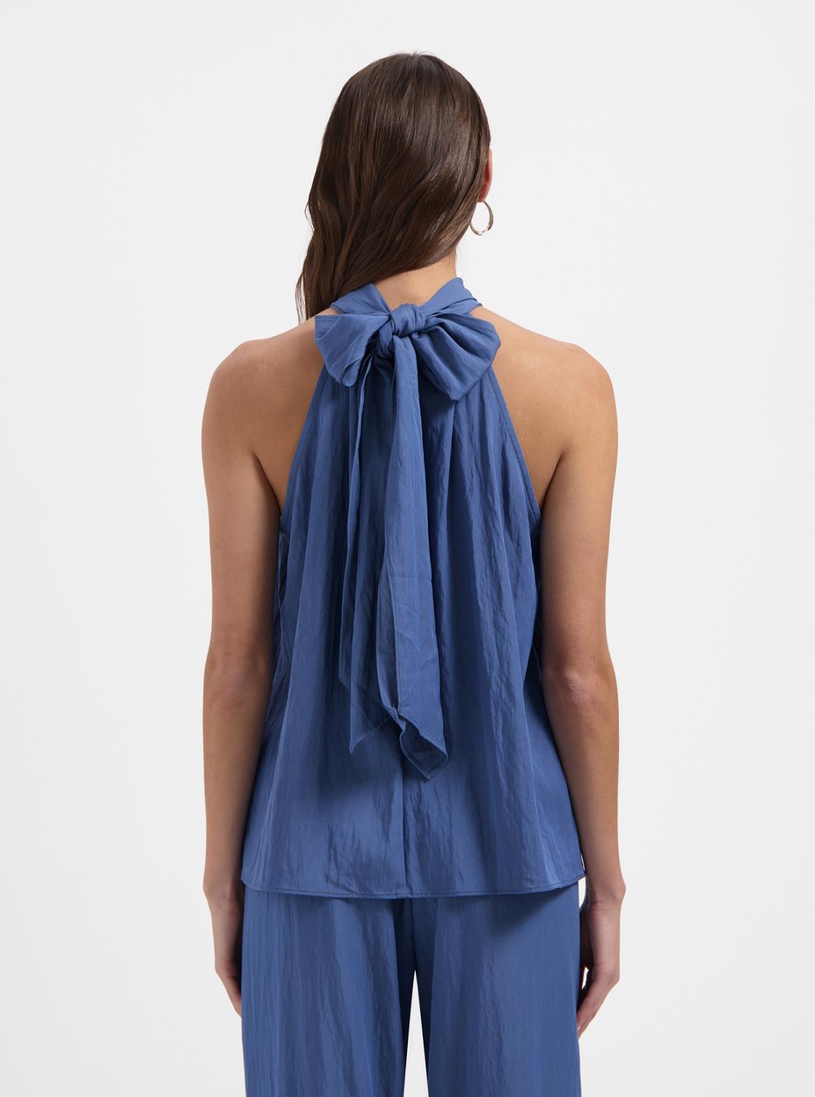 TOP UNI BLAUW