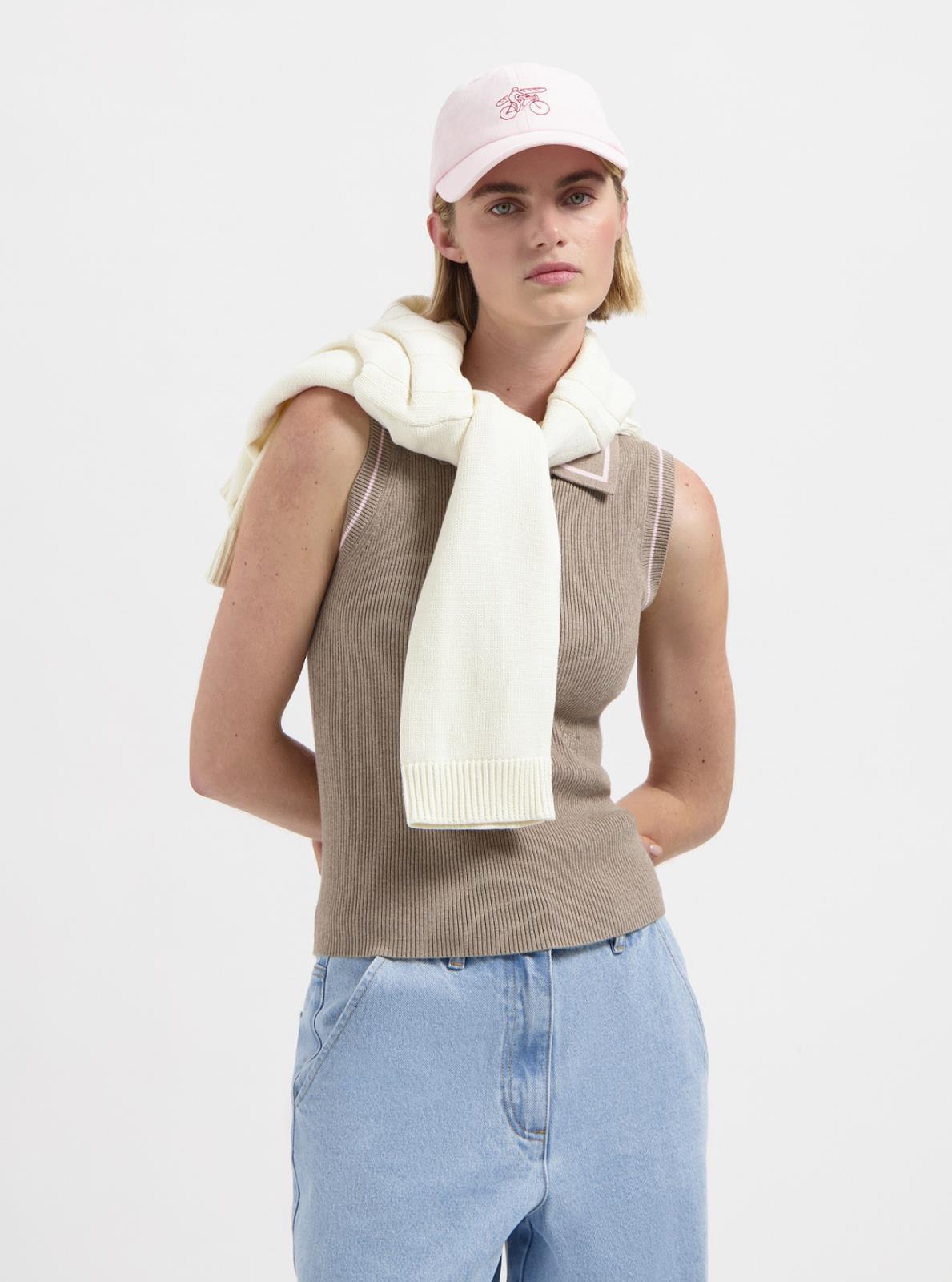 PULL POLO ZM TAUPE