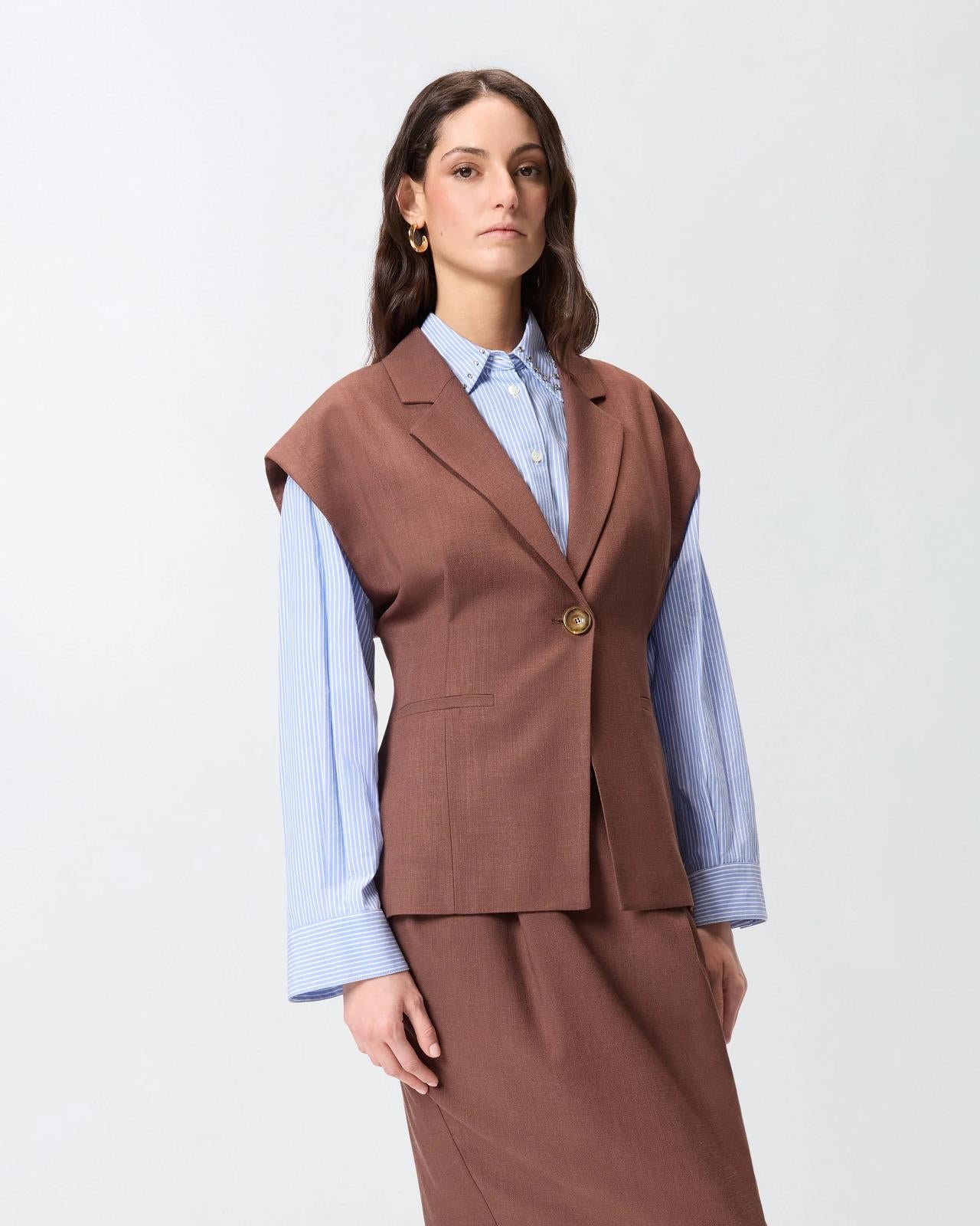 VEST ZM BRUIN