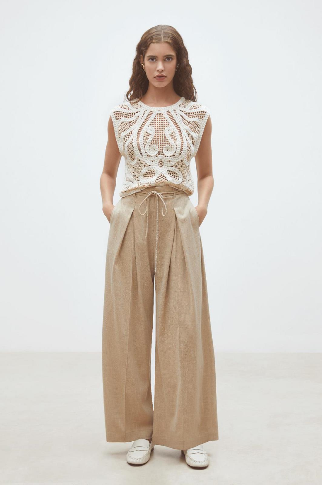 BROEK BEIGE