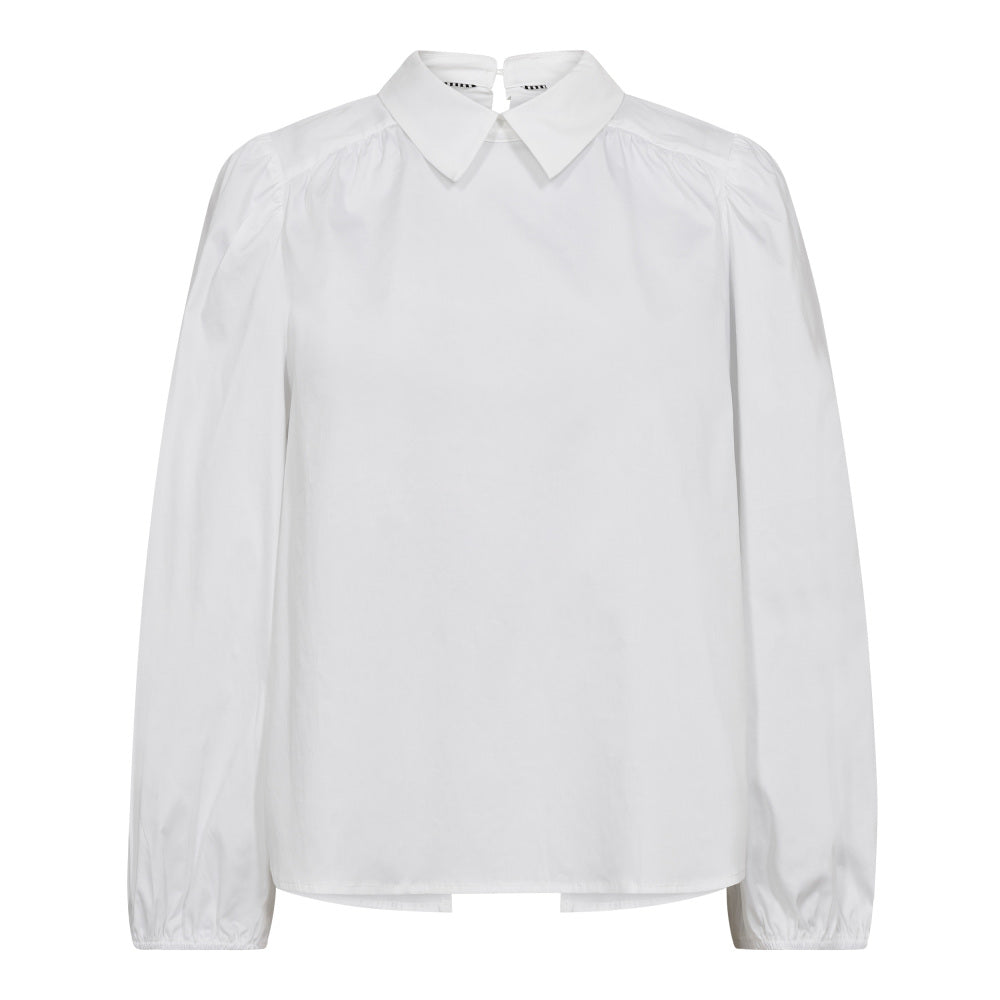 BLOUSE LS-*-UNI-WHITE