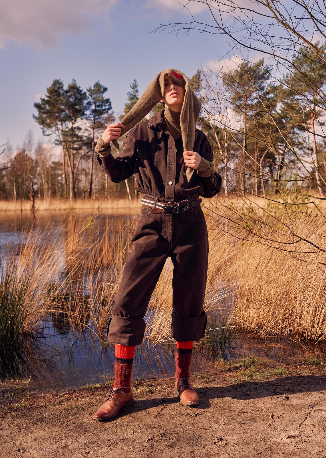 SCARF-*-UNI-GREEN LIGHT