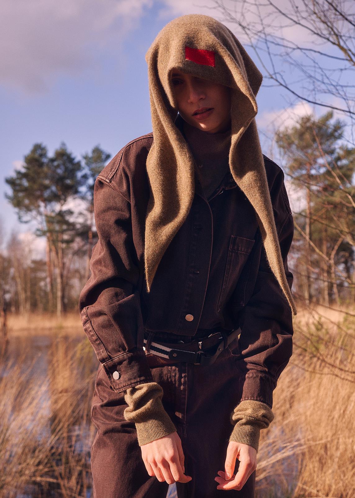 SCARF-*-UNI-GREEN LIGHT