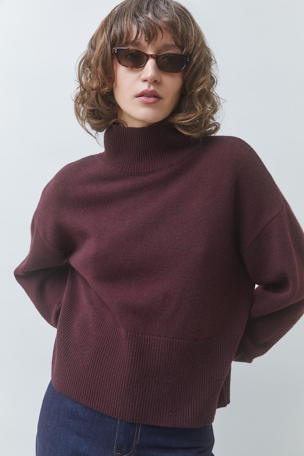 PULL KM TN UNI BORDEAUX