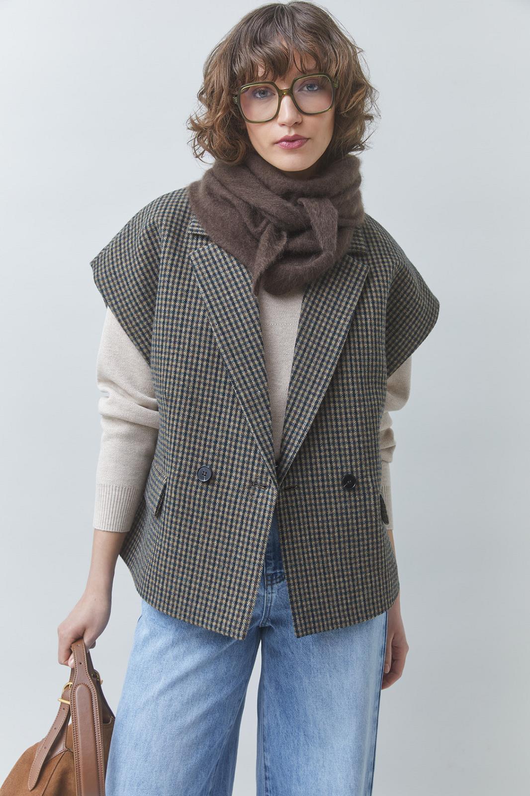 VEST ZM RUIT KAKI
