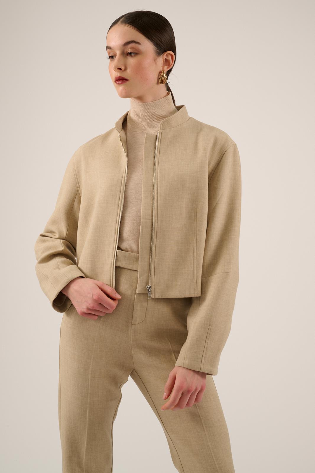 JACKET INDOOR-*-UNI-BEIGE