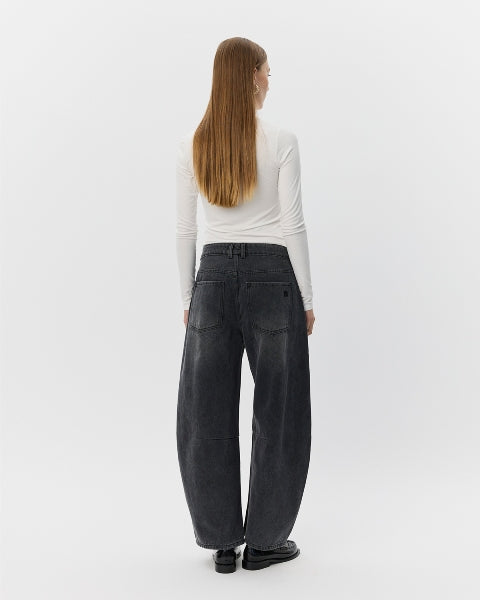 Jeans uni D GRIJS
