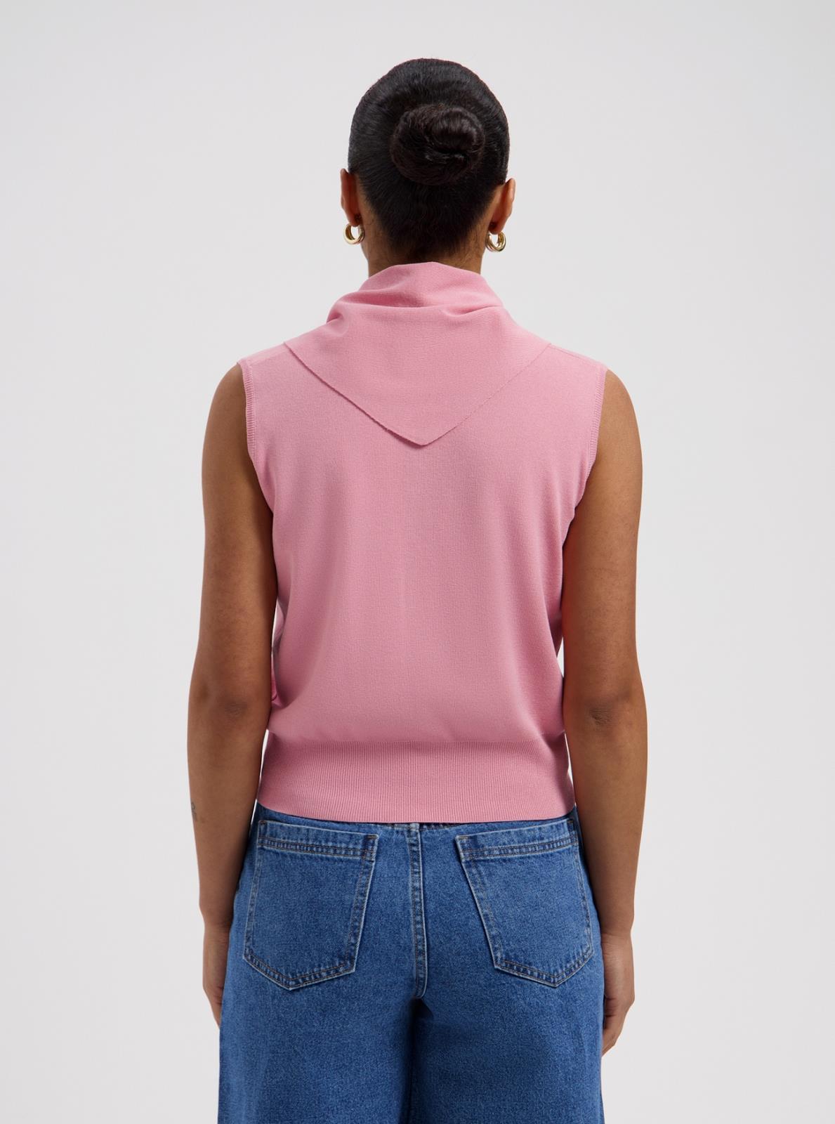 GILET/PULL ZM ROZE