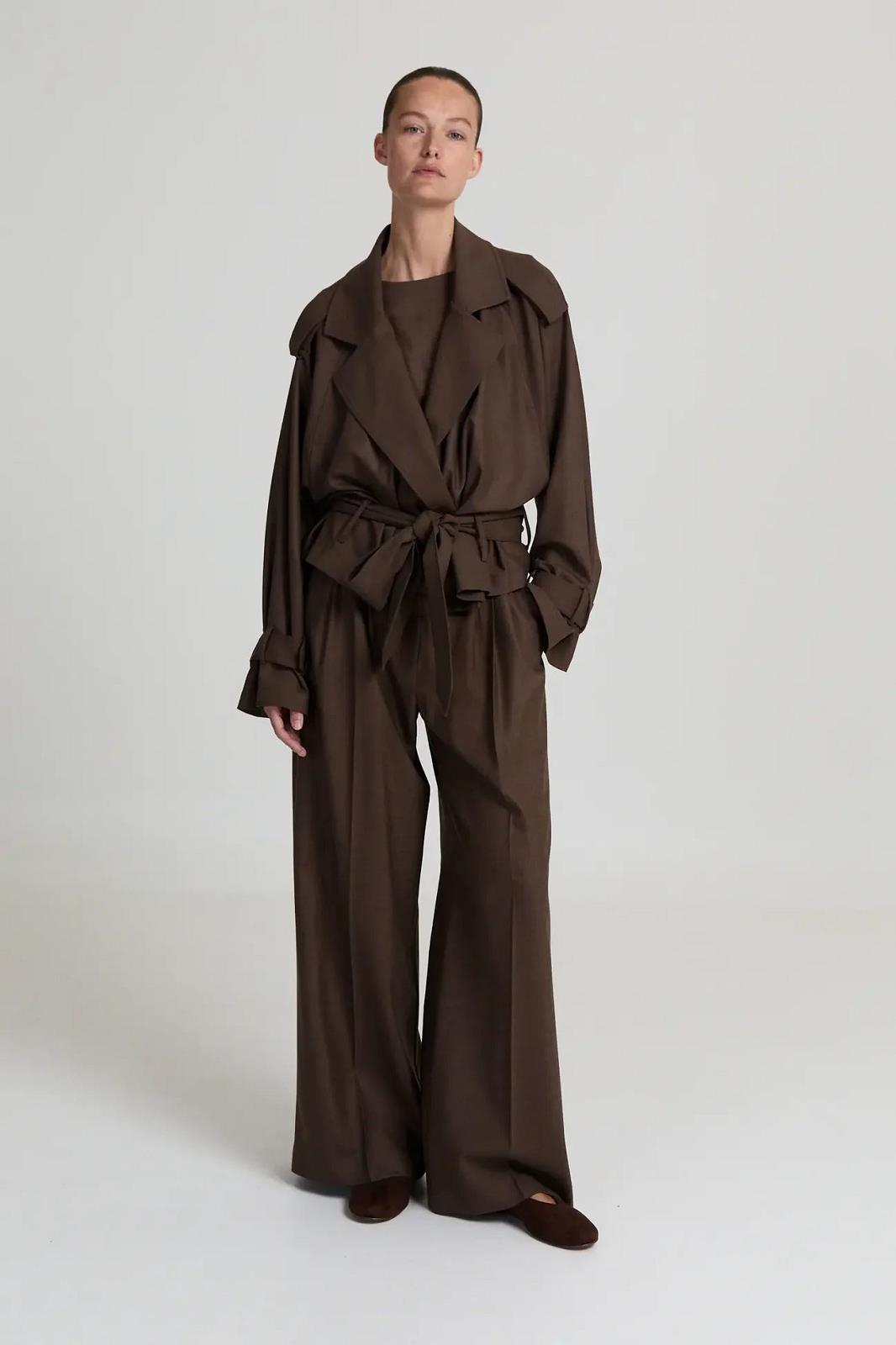 BROEK CHINE BRUIN