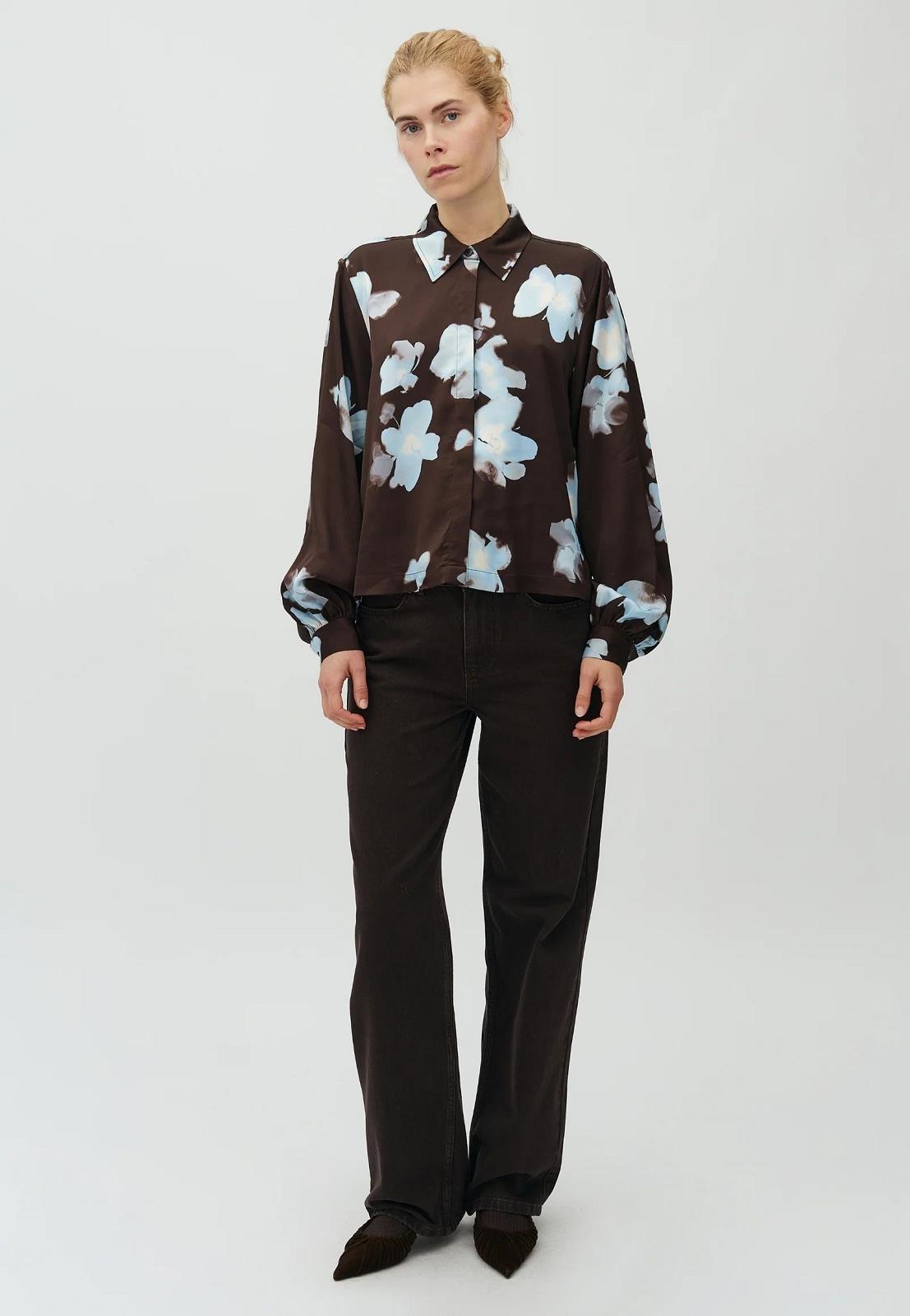 Blouse Big Flower Paint
