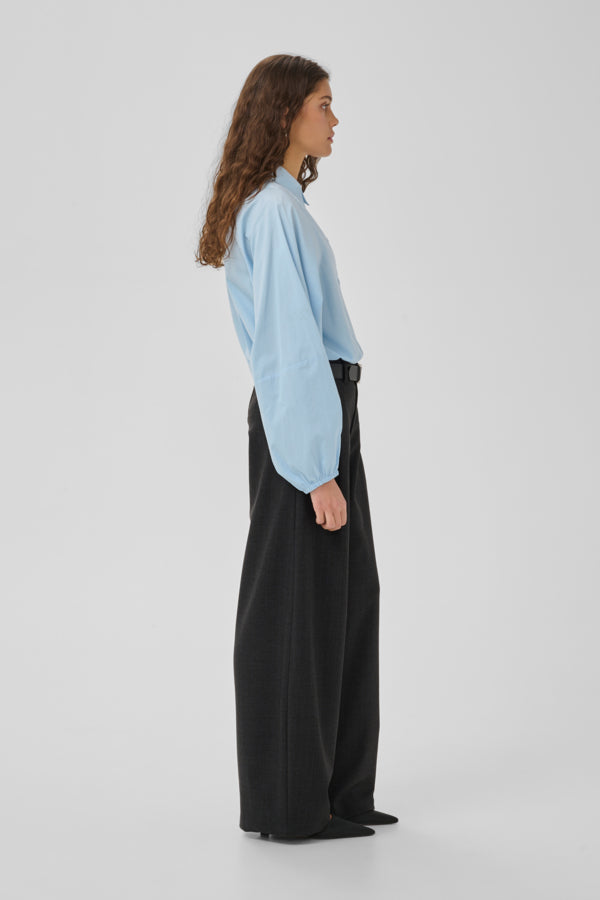 Pants Casual Dark Grey Melange