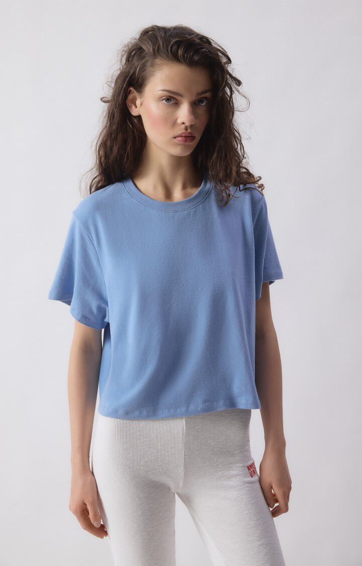 T-SHIRT SS-ON-UNI BLAUW