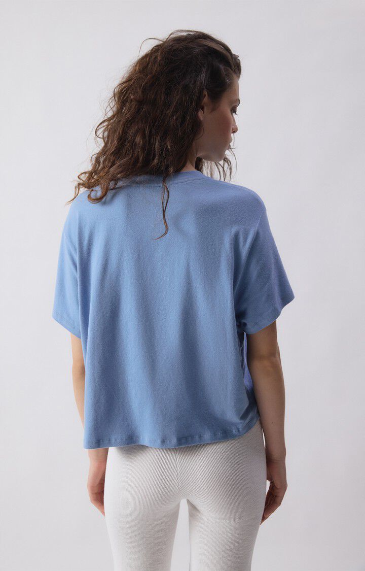 T-SHIRT SS-ON-UNI BLAUW