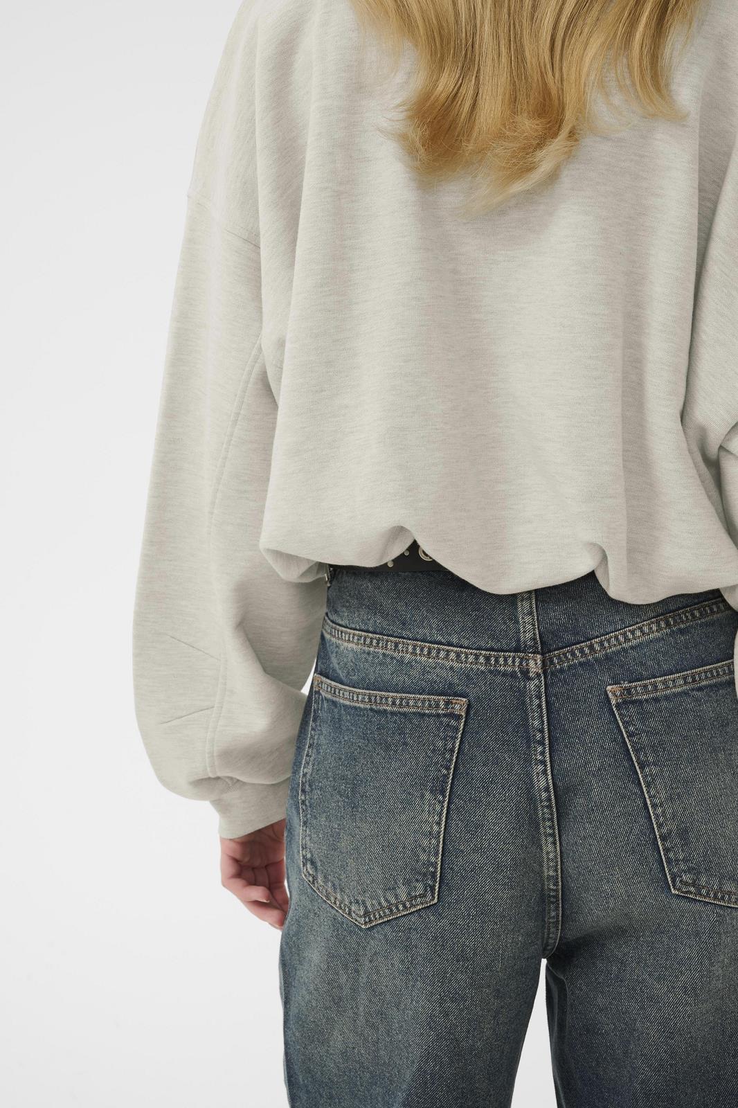 Sweatshirt Ultra light grey mélange