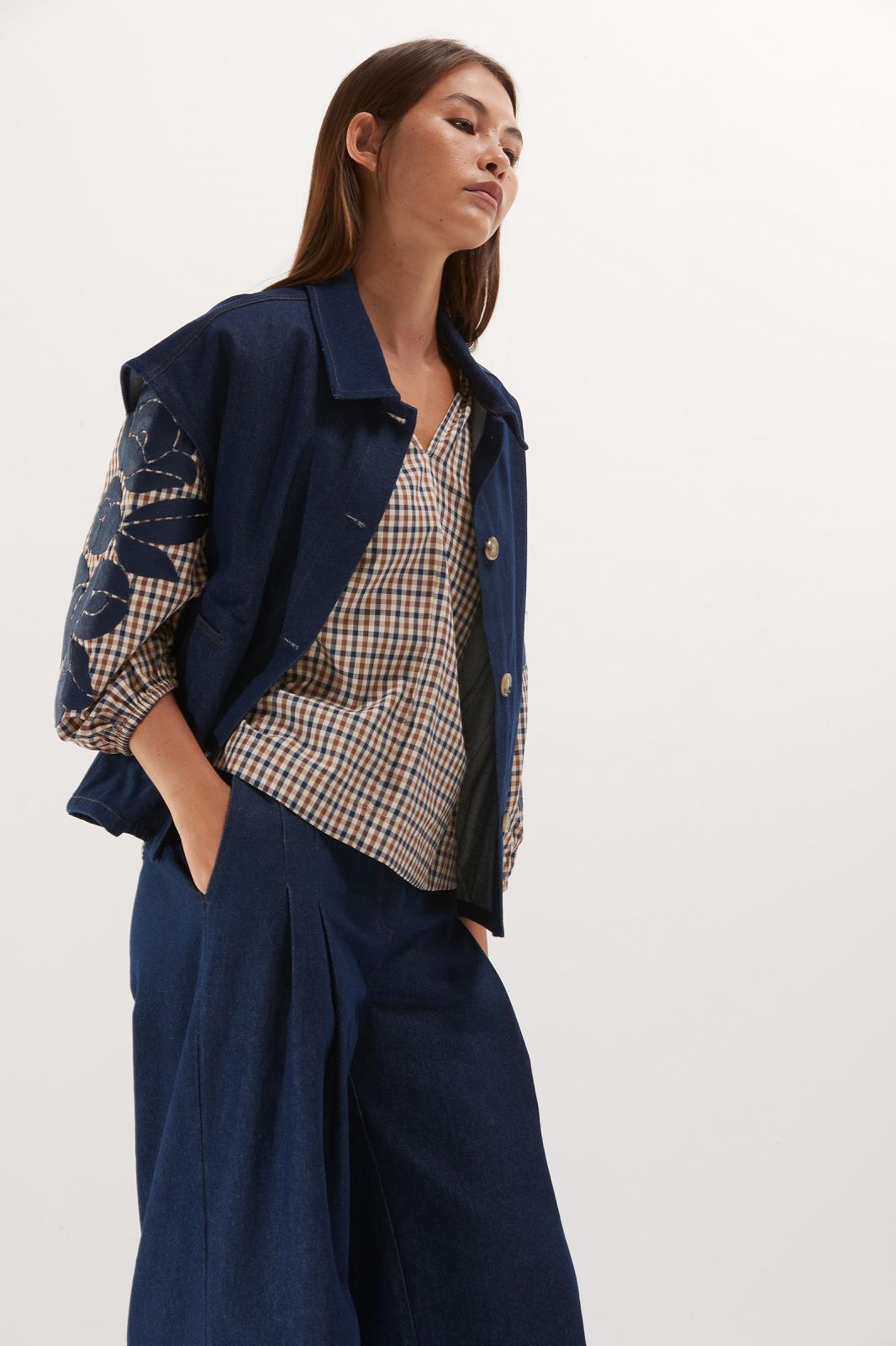 VEST ZM DENIM