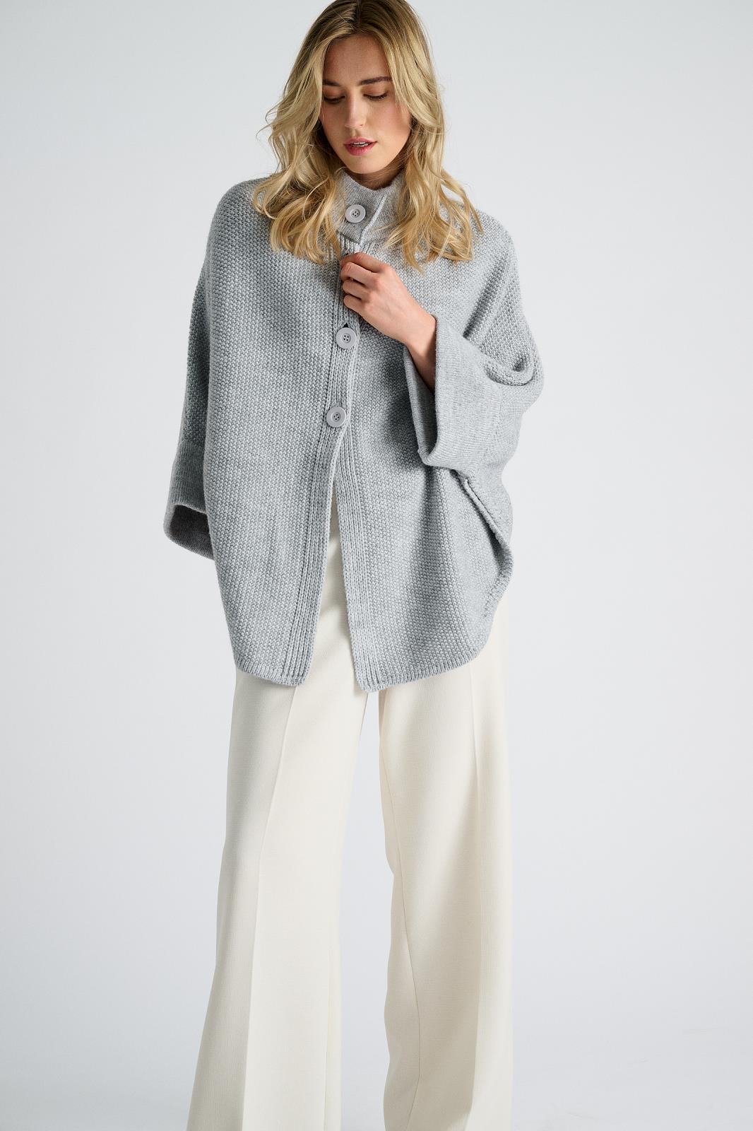 PONCHO-*-UNI-GREY